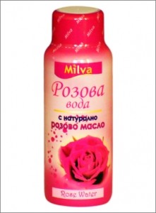 Розова вода с натурално Розово масло Милва 100мл
