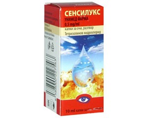 Капки за очи, sensilux / сенсилукс,