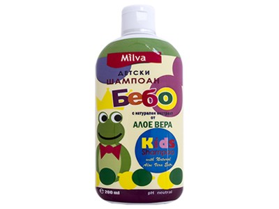 Milva Детски тонизиращ шампоан с алое вера 250мл