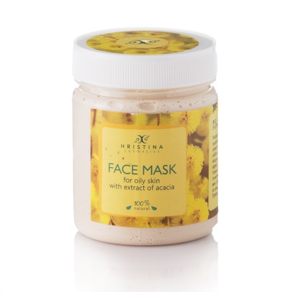 Hristina Маска за лице с Акация 200мл