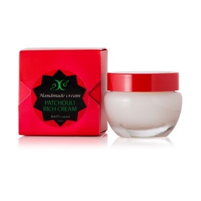 Hristina Крем за лице с Пачули - ръчно приготвен - 100% натурален 50мл