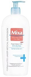 Mixa Освежаващо мляко за тяло за нормална до суха кожа 400мл