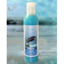 Енергизиращ шампоан - душ гел с бял равнец