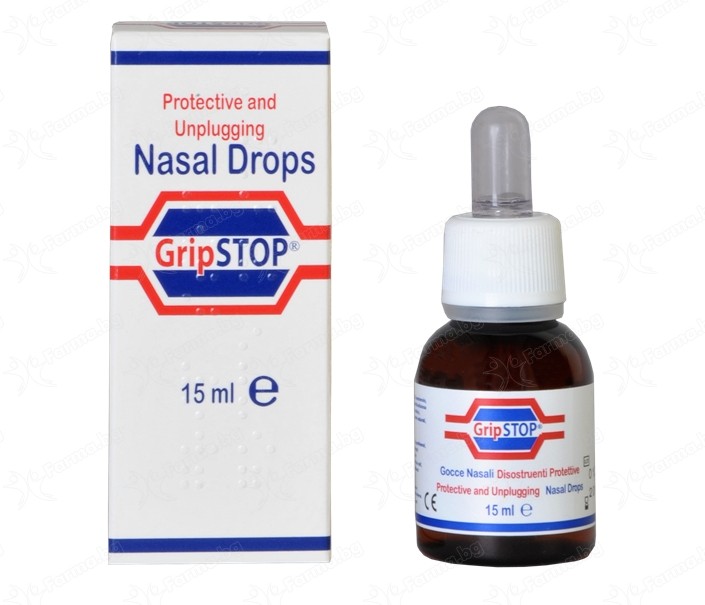 Грип стоп капки за нос 15 мл.