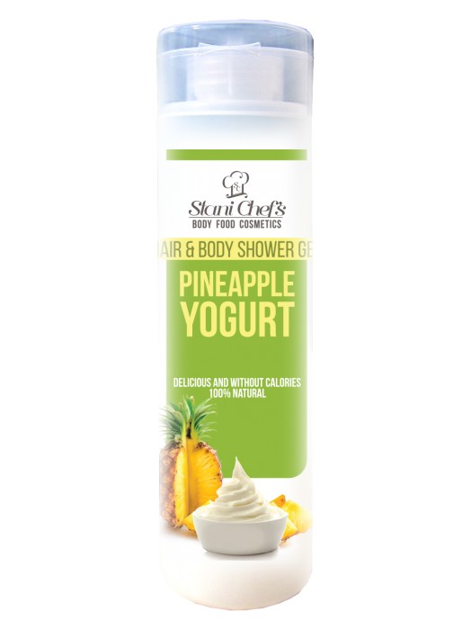 Душ-гел за коса и тяло Ананас / 100% натурален /