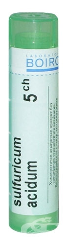 Sulfuricum acidum ch 5