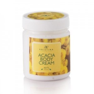 Hristina Крем за тяло Акация - 100% натурален 200мл