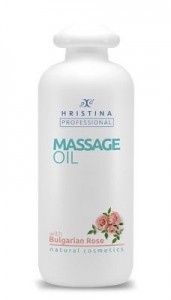 Hristina Масажно масло за тяло Българска Роза 500мл