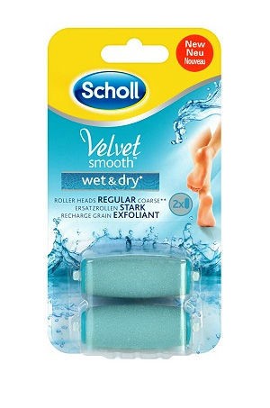 Пълнители за автоматична пила за суха и мокра кожа Scholl Velvet Smooth Wet & Dry