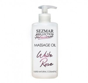 Професионално масажно масло за тяло Бяла роза - 100% натурално