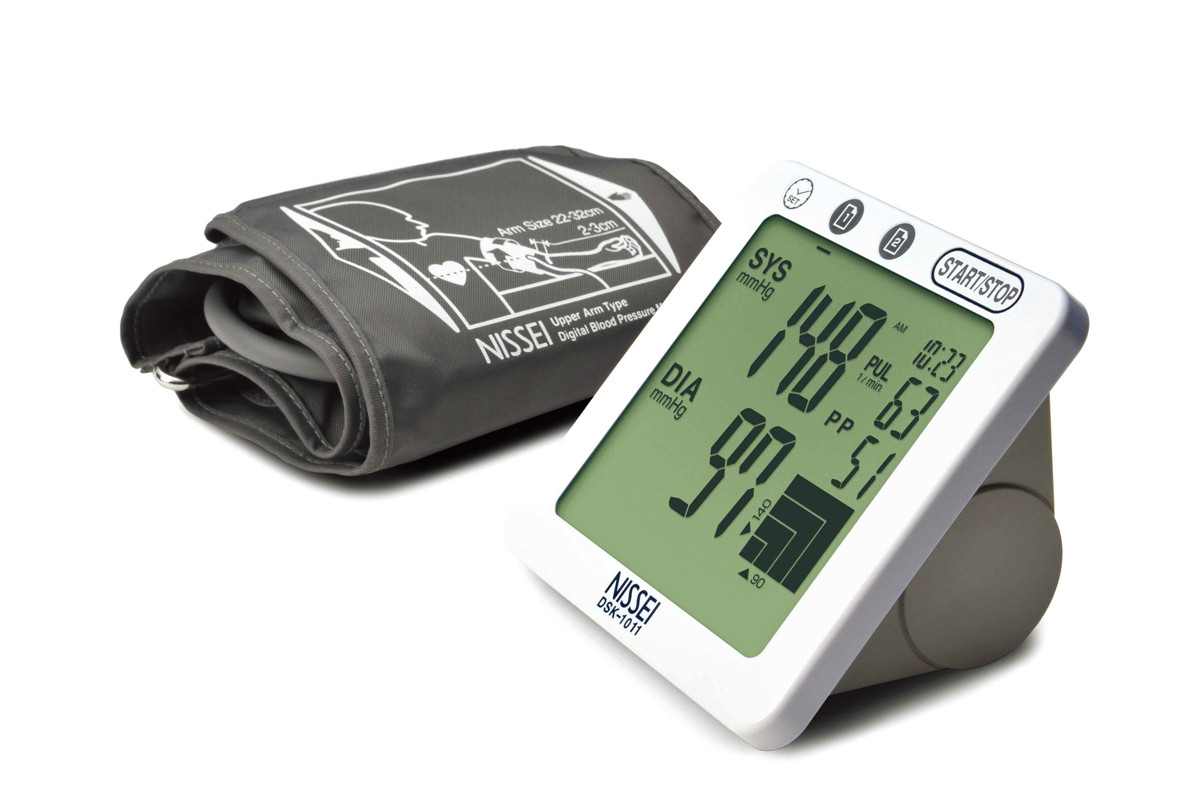 Nissei DSK-1011 Апарат за измерване на кръвно налягане, за над лакътя /японска точност/