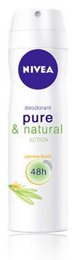 Спрей Nivea Pure & Natural с аромат на жасмин