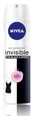 Спрей Nivea Black & White clear