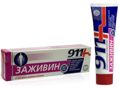 Гел за напукани пети Заживин 911