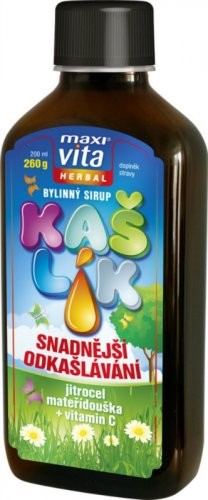 MAXI VITA Билков сироп против кашлица за деца