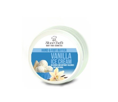 Крем за ръце и крака Ванилов сладолед - 100% натурален