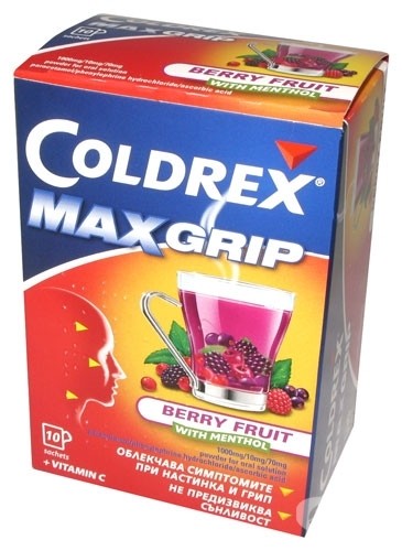 Колдрекс макс грип горски плодове