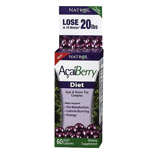 Açaíberry diet, акай - антиоксидант, имуностимулатор