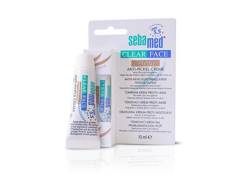 Анти акне оцветяващ крем Sebamed