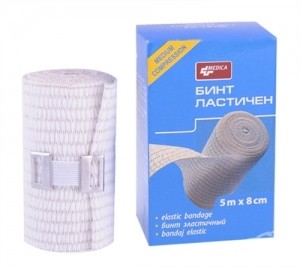 Ластичен бинт 5м/8см