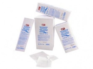 Марлени компреси 5/5см.8д