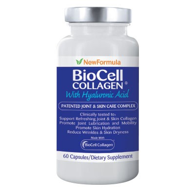 BioCell Collagen® with Hyaluronic Acid Биосел Колаген 500 mg x 60 капсули