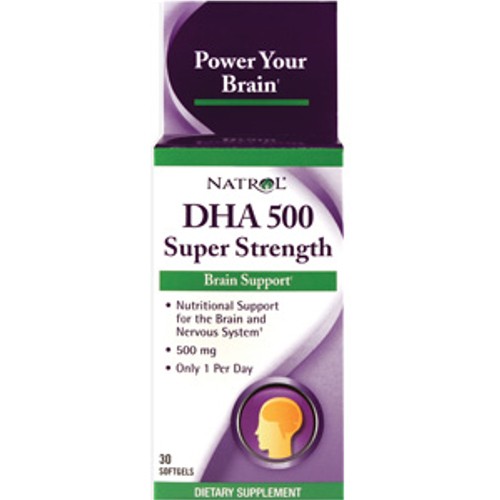 Natrol Dha 500mg super strength