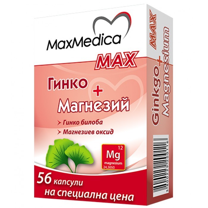 Гинко + магнезий макс