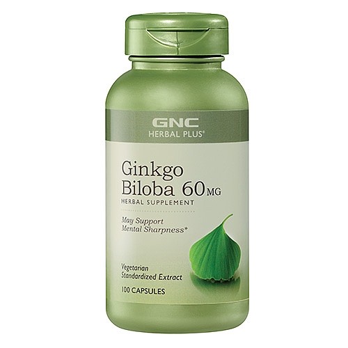 GNC Гинко билоба herbal plus®