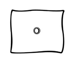 Чаршаф Foliodrape Protect Lochtuch, еднократен,адхез., с отвор 75см/90см