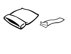 Операционен комплект стерилни чорапи с лепяща лента 25см/80см