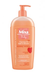 Душ-олио Mixa Baby Foaming Oil