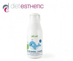 2-в-1 детски душ-гел за тяло & шампоан за коса Diet Esthetic Vit Pediatrics