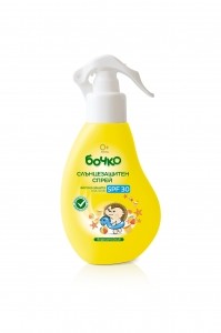 Бочко Слънцезащитен спрей за деца SPF30 150 мл