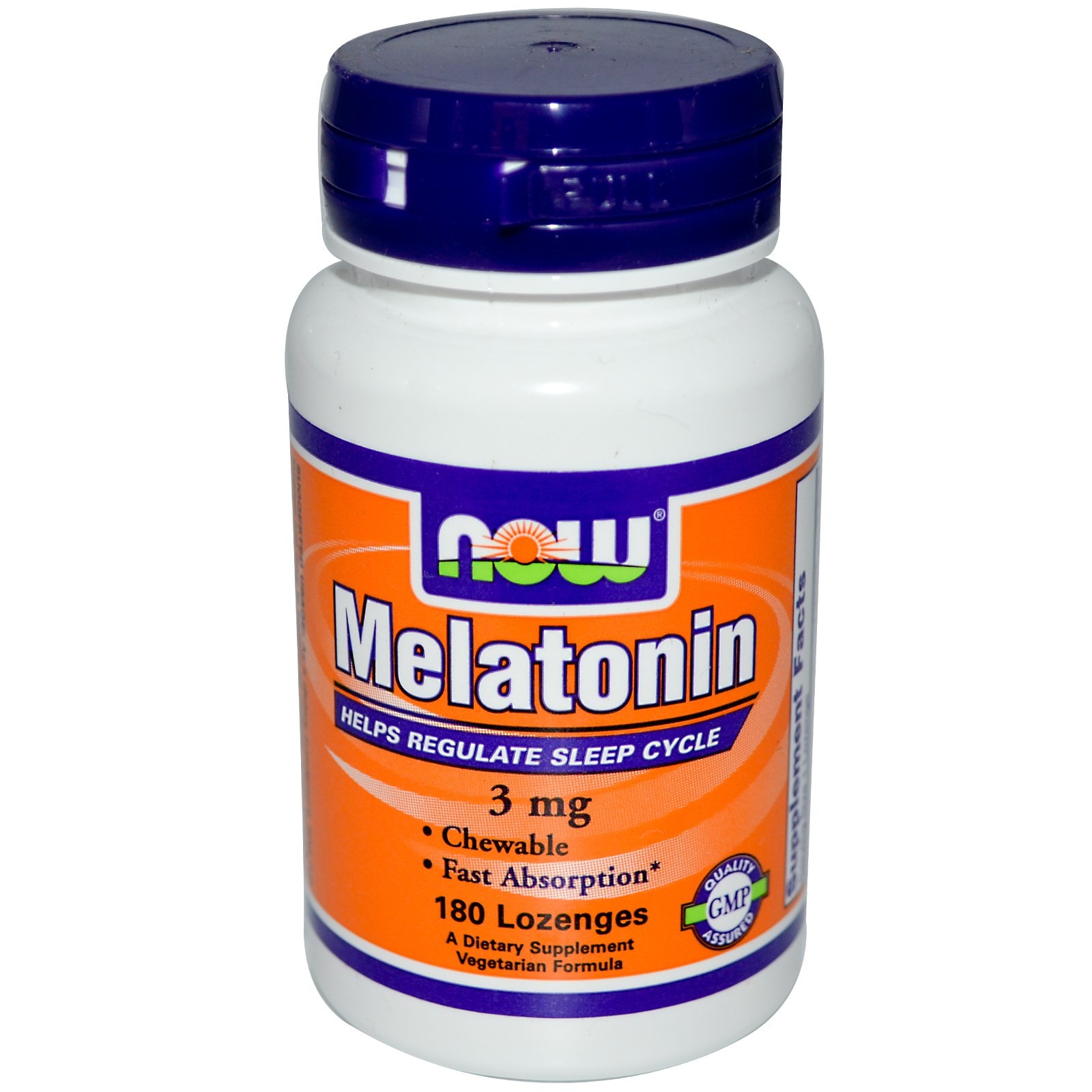 Now foods melatonin 3mg