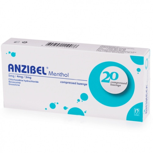 Анзибел ментол пастили x 20 бр.