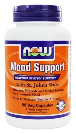 Now foods mood support with st. John`s wort