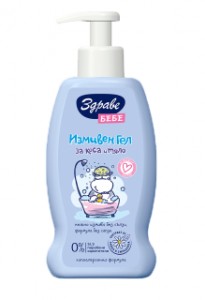 Измивен гел за коса и тяло