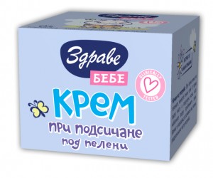 Крем против подсичане Здраве бебе