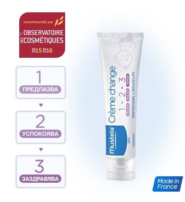 Витаминен защитен крем 1-2-3