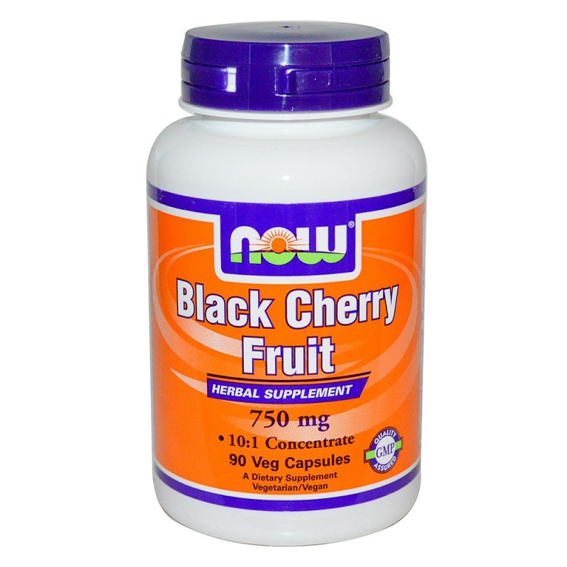 Now Концентрат от дива череша при възпаление 750 мг