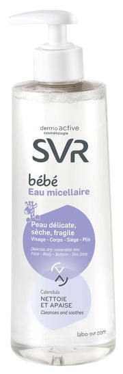 Дермо-почистващ мицеларен разтвор Eau Bébé