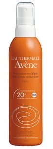 Avene Слънцезащитен спрей SPF 20 за чувствителна кожа 200мл