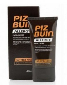 Piz Buin Слънцезащитен крем за лице за чувствителна кожа SPF50 50мл